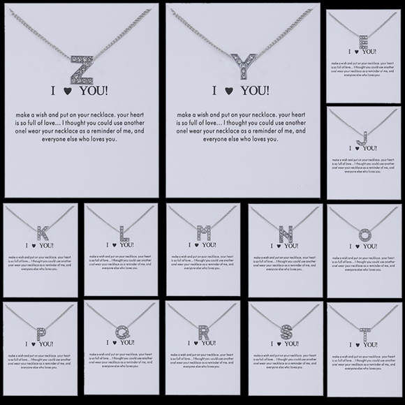 925 Sterling Silver Initial Letter J Pendant Necklace  COMING SOON!! J Letter Monogram Silver Necklace
